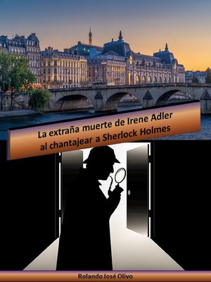 cover image of La extraña muerte de Irene Adler al chantajear a Sherlock Holmes